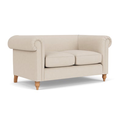 2 Seater Sofa - Lily White - House Linen Mix
