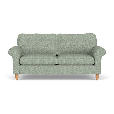 3 Seater - Lake - Herringbone Weave