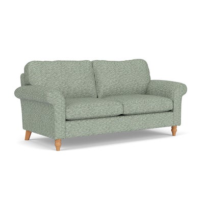 3 Seater - Lake - Herringbone Weave