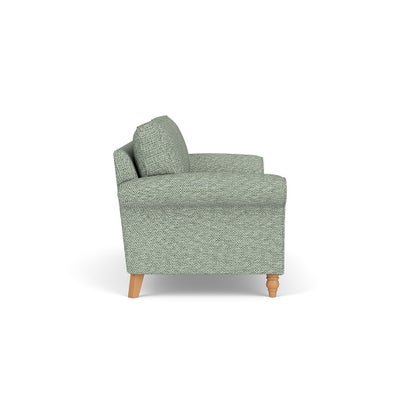 3 Seater - Lake - Herringbone Weave