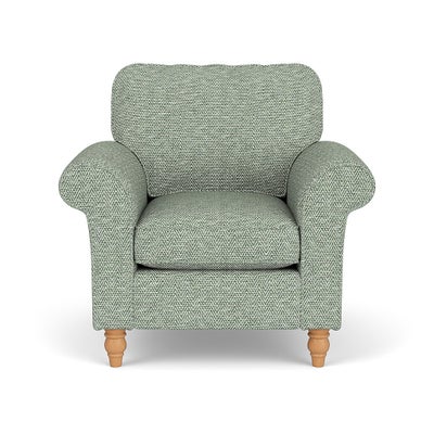 Armchair - Lake - Herringbone Weave