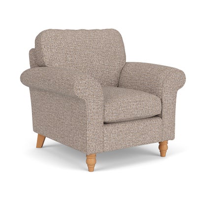 Armchair - Natural Mix - Textured Weave