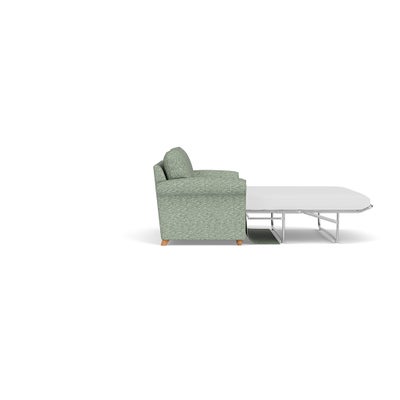 Sofa Bed 3 Seater - Lake - Herringbone Weave