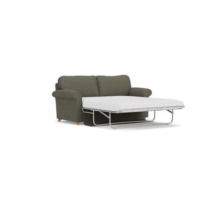 Sofa Bed 3 Seater - Deep Forest - Rustic Weave
