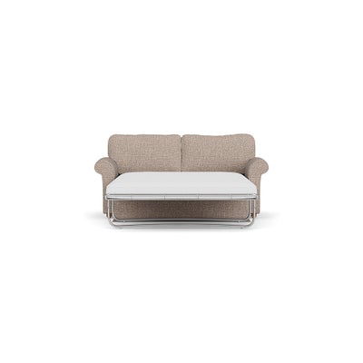 Sofa Bed 3 Seater - Natural Mix - Textured Weave