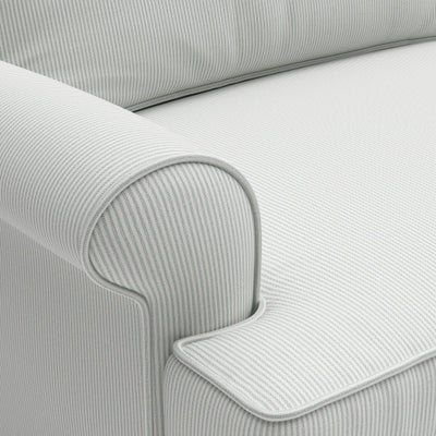 Armchair - Duck Egg - Broadway Stripe