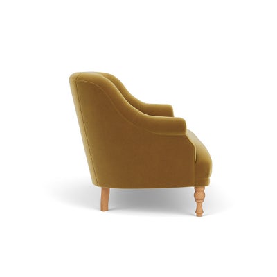 2 Seater - Mustard - Matt Velvet