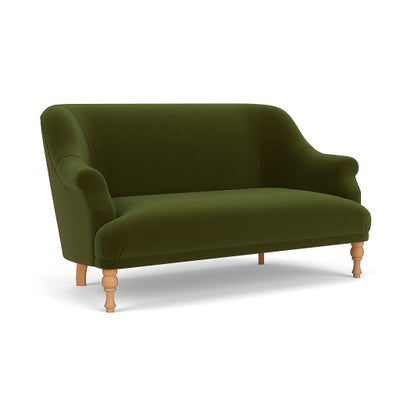 2 Seater - Forest Green - Matt Velvet