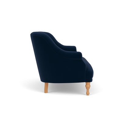 2 Seater - Deep blue - Matt Velvet