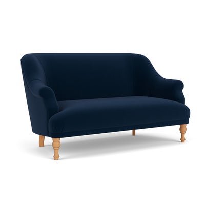 2 Seater - Deep blue - Matt Velvet