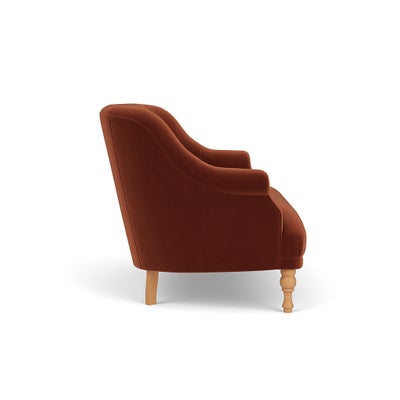 2 Seater - Brick - Matt Velvet