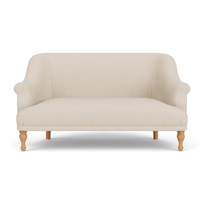 2 Seater - Lily White - House Linen Mix