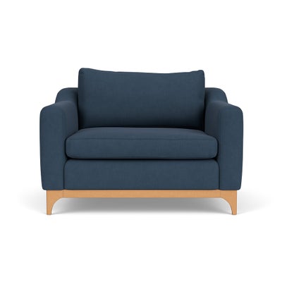 Love Seat - Indigo - House Linen Mix