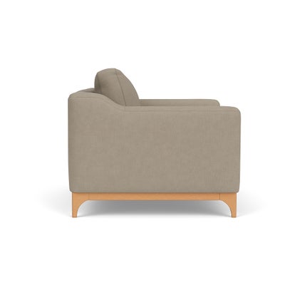Love Seat - Dove Grey - House Linen Mix