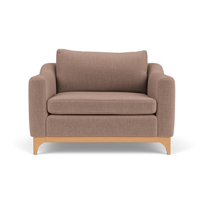 Love Seat - Dusky Rose - Eco Chenille