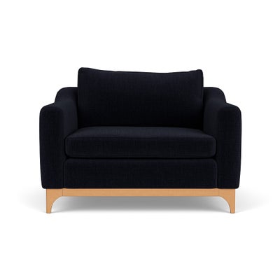 Love Seat - Ink - Eco Chenille