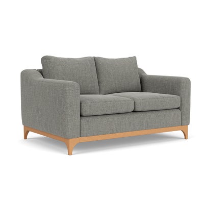 2 Seater Sofa - Grey Marl - Rustic Weave