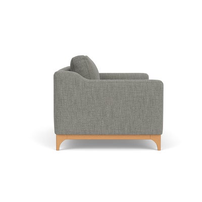 2 Seater Sofa - Grey Marl - Rustic Weave