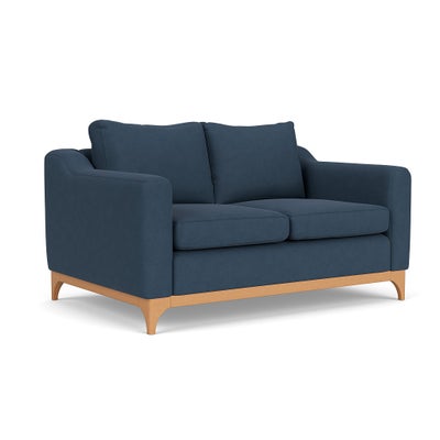 2 Seater Sofa - Indigo - House Linen Mix