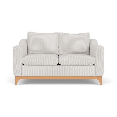 2 Seater Sofa - Grey- Broadway Stripe