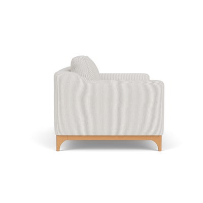 2 Seater Sofa - Grey- Broadway Stripe