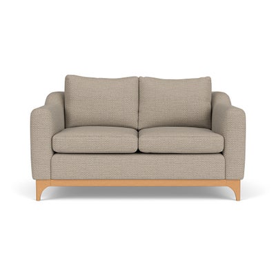 2 Seater Sofa - Natural - Herringbone Weave