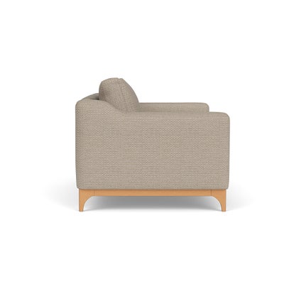 2 Seater Sofa - Natural - Herringbone Weave