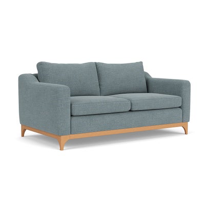 3 Seater Sofa - Teal Marl - Rustic Weave