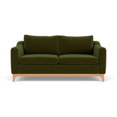 3 Seater Sofa - Forest Green - Matt Velvet