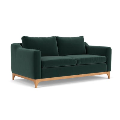 3 Seater Sofa - Lake - Matt Velvet