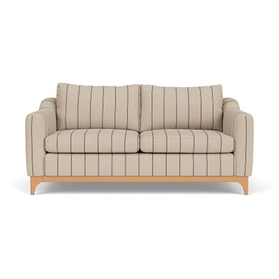 3 Seater Sofa - Charcoal - Compton Stripe