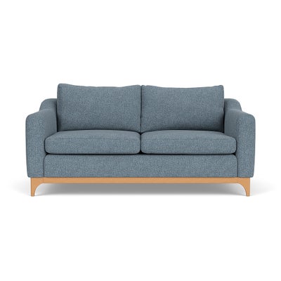 3 Seater Sofa - Mid Blue - Aquaclean Oxford