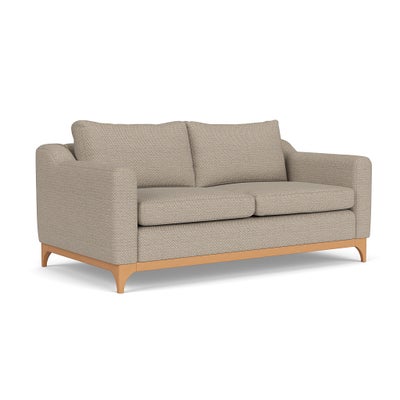 3 Seater Sofa - Natural - Herringbone Weave
