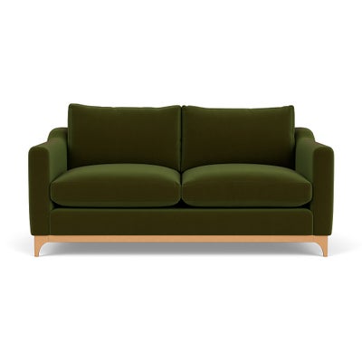 4 Seater Sofa - Forest Green - Matt Velvet