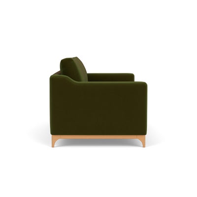 4 Seater Sofa - Forest Green - Matt Velvet