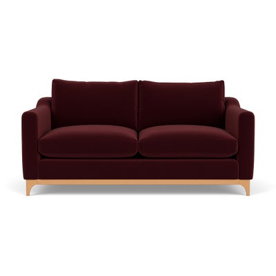 4 Seater Sofa - Dark Rosehip - Matt Velvet