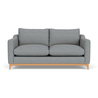 4 Seater Sofa - Navy - Herringbone Weave
