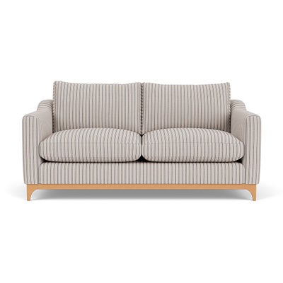 4 Seater Sofa - Indigo - Kingham Stripe