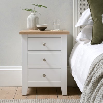 3 Drawer Bedside Table