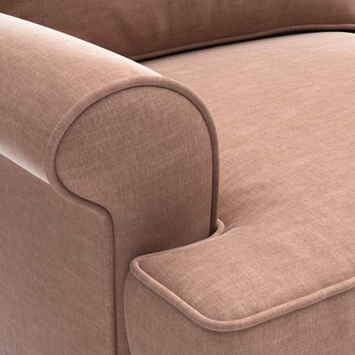 4 Seater - Dusky Rose - Eco Chenille