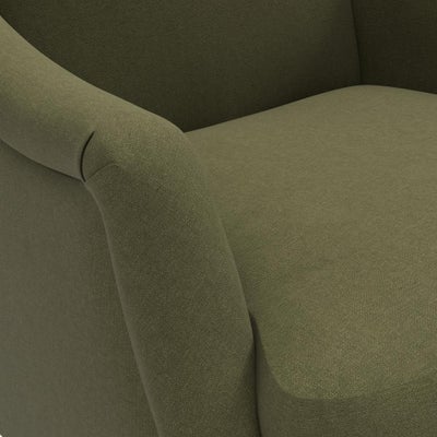 Armchair - Forest Green - House Linen Mix