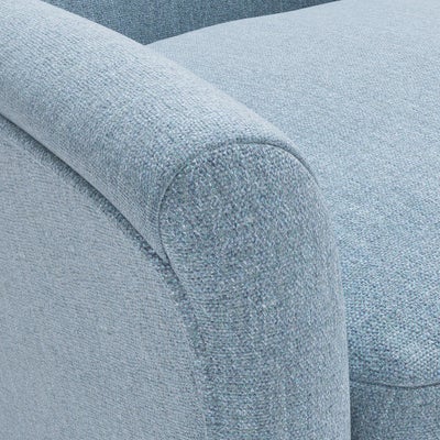 Armchair - Teal marl - Rustic Weave