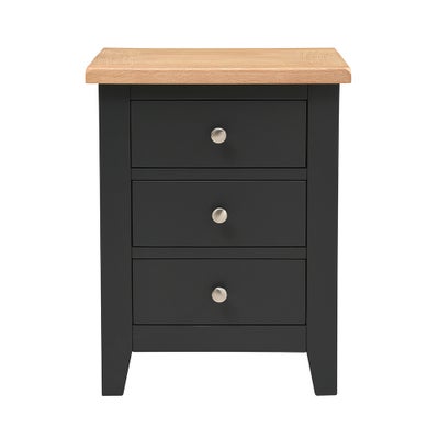3 Drawer Bedside Table