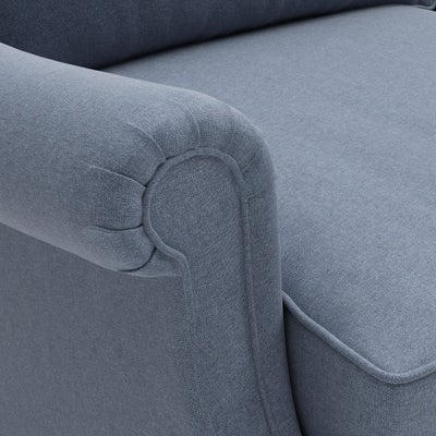 Armchair - Indigo - House linen mix