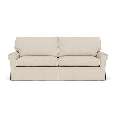 4 Seater - Lily White - House Linen Mix