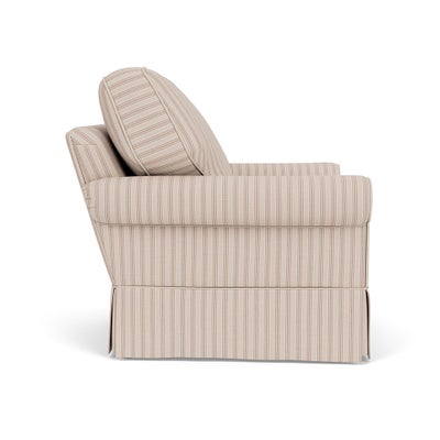 Armchair - Flax - Kingham Stripe