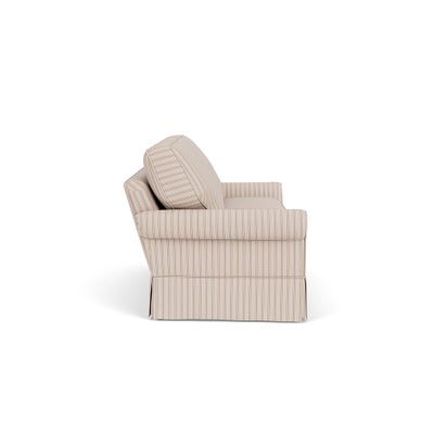 4 Seater - Flax - Kingham Stripe