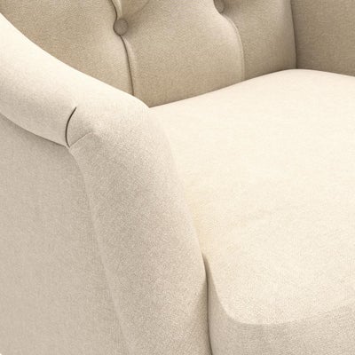 Armchair - Lily White - House Linen Mix