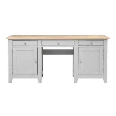 Double Pedestal Desk