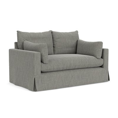 2 Seater Sofa - Grey Marl - Rustic Weave